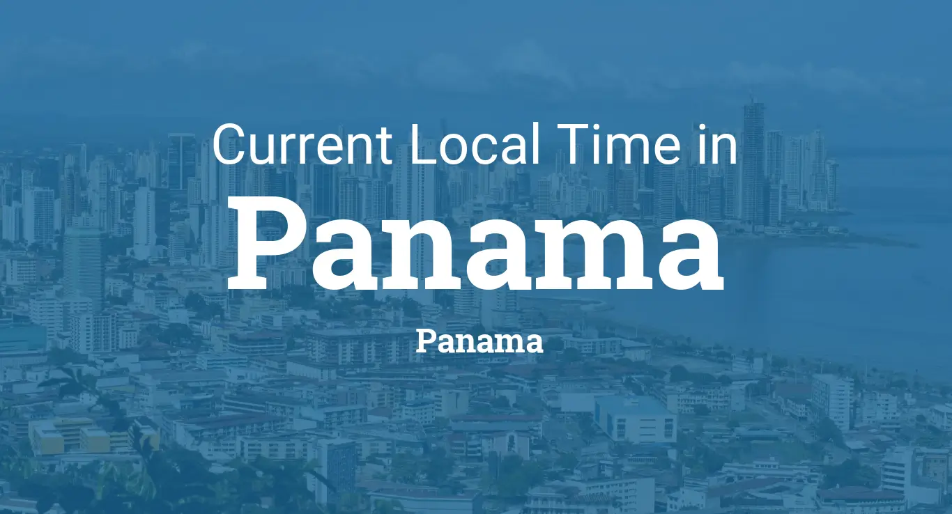 time in panama