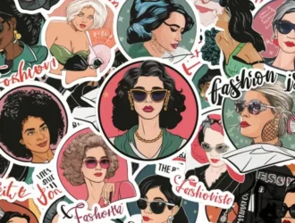 Icon Fashionista Stickers